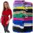 Belted Shirt Long Sleeve Women's Plus Size (3XL/4XL ONE SIZE) ITALIAN FASHION IMWT23213