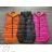 Vesta s kapucí bez rukávu dámský (S/M ONE SIZE) ITALSKÁ MÓDA IMWGS23259