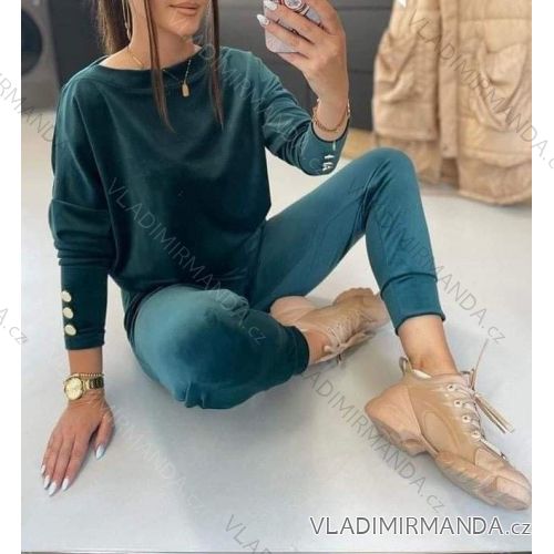 Set of long sweatpants and long sleeve sweatshirt for women (UNI S / L) TURKISH FASHION IMK20148