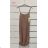 Women's Strappy Summer Knitted Dress (S/M ONE SIZE) ITALIAN FASHION IMWK23292