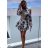 Women's Long Sleeve Dress (S/M ONE SIZE) ITALIAN FASHION IMPGM2323038
