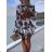 Women's Long Sleeve Dress (S/M ONE SIZE) ITALIAN FASHION IMPGM2323038