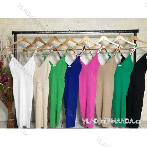 Women's elegant strapless dress (S/M ONE SIZE) ITALIAN FASHION IMPGM23S017
