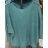 Schmaler Langarmpullover für Damen (S/M EINHEITSGRÖSSE) ITALIAN FASHION IMM22NM1236/DU neonpink