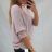 Schmaler Langarmpullover für Damen (S/M EINHEITSGRÖSSE) ITALIAN FASHION IMM22NM1236/DU neonpink