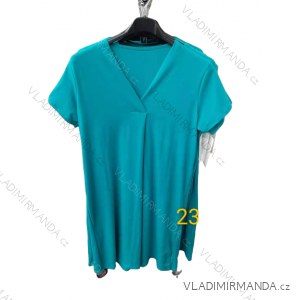 Women's Elegant Belt Long Sleeve Dress (S/M ONE SIZE) ITALIAN FASHION IMM23UN6139