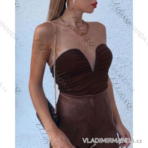 Top bez rukávu dámský (S/M ONE SIZE) ITALSKÁ MÓDA IMM23m20422