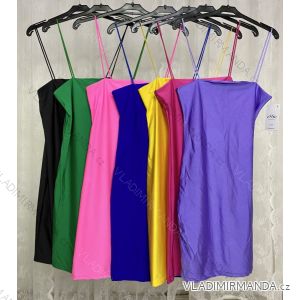 Šaty na ramínka dámské (S/M ONE SIZE) ITALSKÁ MÓDA IMPLP2338330060