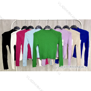 Svetr  dlouhý rukáv dámský (S/M ONE SIZE) ITALSKÁ MÓDA IMPLP2322772075