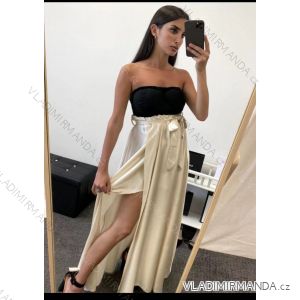 Sukně dlouhá dámská (S/M ONE SIZE) ITALSKÁ MÓDA IMPLP2382962085
