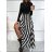 Women's Long Elegant Long Sleeve Dress (S/M ONE SIZE) ITALIAN FASHION IMWE23458