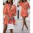 Women's Sleeveless Summer Dress (S / M ONE SIZE) ITALIAN FASHION IMWC222493