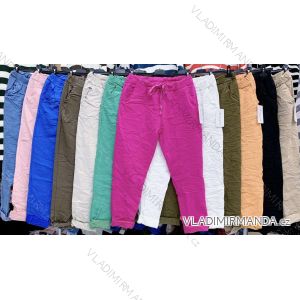 Women's Long Stretch Pants (S/M ONE SIZE) ITALIAN FASHION IMWA23499