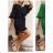 Women's Summer Short Sleeve Dress (S / M ONE SIZE) ITALIAN FASHION IMWB222456