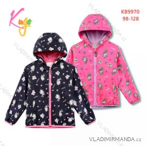 Kinder-Kapuzenjacke für Mädchen (98-128) KUGO KB9970