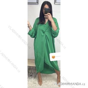 Women's Plus Size Short Sleeve Dress (3XL/4XL ONE SIZE) ITALIAN FASHION IMWT23201
