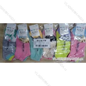 Ponožky kotníkové dětské dívčí (24-27, 28-31, 32-35) AURA.VIA  AURA23GDN9708