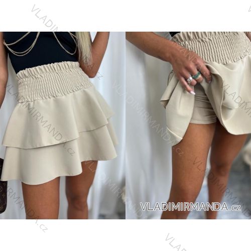 Bluse Langarm mit Rüschen Frauen (UNI S / L) ITALIAN FASHION IMK20159