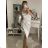 Women's elegant evening dress with straps (S/M ONE SIZE) ITALIAN FASHION IM3222IM322MONICA0 -   Dark turquoise
,   S/M