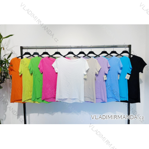 Tričko krátký rukáv dámské (S/M ONE SIZE) ITALSKÁ MÓDA IMPLM23802980
