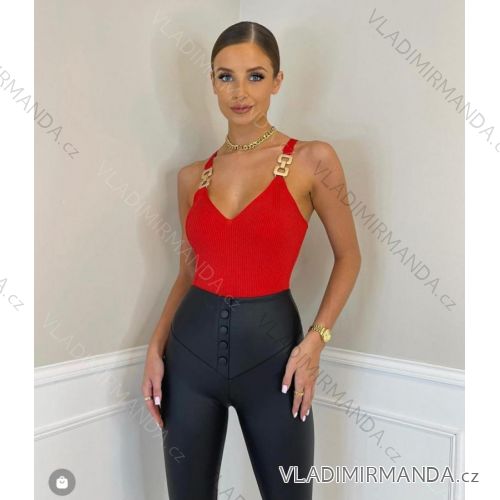 Women's Strappy Body (S/M ONE SIZE) ITALIAN FASHION IMPGM23S026