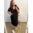 Women's Plus Size Short Sleeve Oversize Dress (3XL/4XL ONE SIZE) ITALIAN FASHION IMC23132