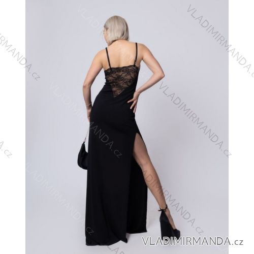 Women's long elegant strapless dress (S/M ONE SIZE) ITALIAN FASHION IMPBB23A11726