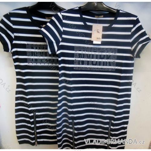 Minišaty krátký rukáv dámské (m-2xl) BENTER 16807