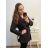 Kleid Oversize Kurzarm Damen (4XL/5XL ONE SIZE) ITALSKÁ MÓDA IM422026