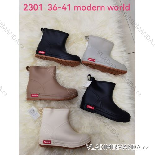 Gumovky čižmy nízke dámske (36-41) MODERN WORLD OBMW232301