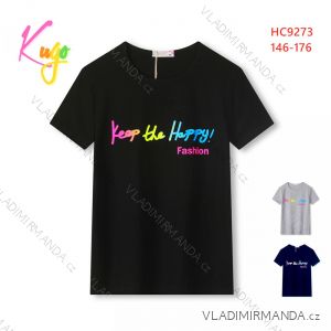 T-Shirt Kurzarm Jugend Junge (146-176) KUGO HC9273