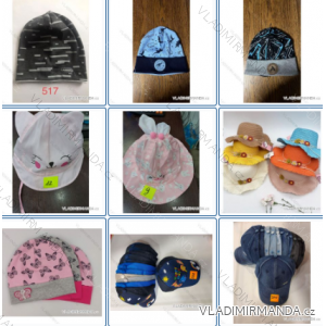 čepice, čelenky, kšiltovky, kloboučky jarní  katalog PV323brezen