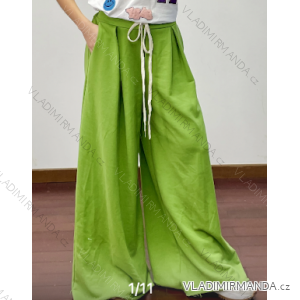 Kalhoty dlouhé dámské (S/M ONE SIZE) ITALSKÁ MÓDA IMPDY232XFH1933