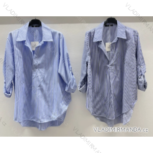 Košeľa dlhý rukáv dámska (S/M ONE SIZE) TALIANSKA MÓDA IMPDY23MDUE2311