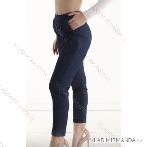 Kalhoty dlouhé dámské (S/M ONE SIZE) ITALSKÁ MÓDA IMPDY23SY33051