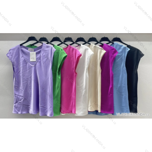 Tunika/halenka dlouhý rukáv dámská (S/M ONE SIZE) ITALSKÁ MÓDA IMPDY23EF88771