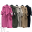Kabátek jarní dámský nadrozměr (XL/2XL ONE SIZE) ITALSKá MóDA IMC23018