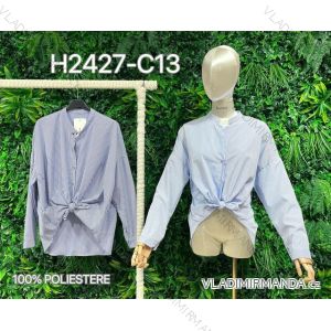 Košeľa dlhý rukáv dámska (S/M ONE SIZE) TALIANSKA MÓDA IMM23M2427