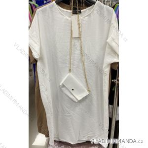 Dress with 3/4-sleeve ladies pocket (uni sl) ITALIAN Fashion IM3181746