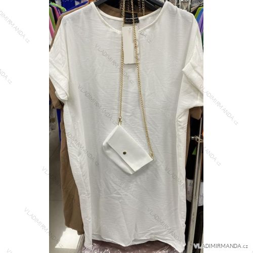 Dress with 3/4-sleeve ladies pocket (uni sl) ITALIAN Fashion IM3181746