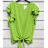 Tunika krátký rukáv dámská (S/M ONE SIZE) ITALSKÁ MÓDA IMPSH2322057