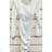 Women's Elegant Long Sleeve Dress (S/M ONE SIZE) ITALIAN FASHION IMPSH2322908