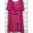 Women's Elegant Party Oversized Short Sleeve Dress (2xl/3xl ONE SIZE) ITALIAN FASHION IMPSH2370016