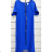 Women's Elegant Pleated Belt Short Sleeve Dress (S/M ONE SIZE) ITALIAN FASHION IMPSH2310636