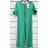 Women's Elegant Pleated Belt Short Sleeve Dress (S/M ONE SIZE) ITALIAN FASHION IMPSH2310636