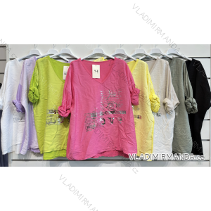Tunika dlouhý rukáv dámská (S/M ONE SIZE) ITALSKÁ MÓDA IMPSH2321618B