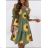 Women's Long Chiffon Short Sleeve Dress (S/M ONE SIZE) ITALIAN FASHION IMWGM23456