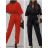 Langarmhemd für Damen (S / M ONE SIZE) ITALIAN FASHION IMWK21010