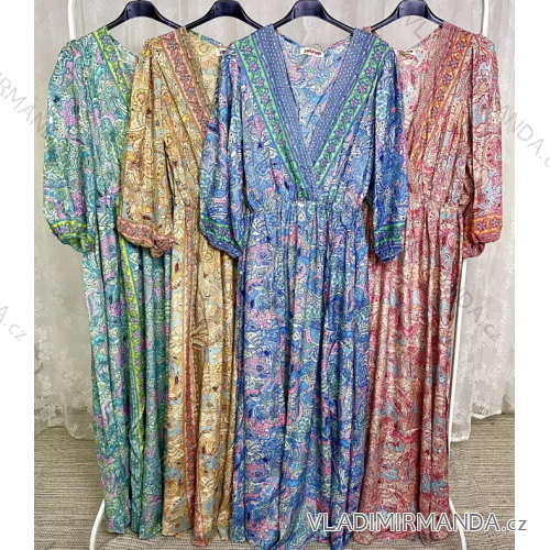 Women's long long sleeve dress (S/M ONE SIZE) ITALIAN FASHION IMPLP2323030012