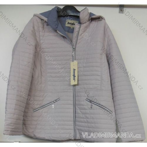Bunda šusťáková slabá jarní dámská prošívaná nadrozměrná (3xl-6xl) TEMSTER 57013